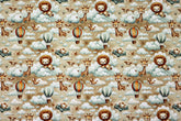 Baumwolljersey Digital Flying Animals